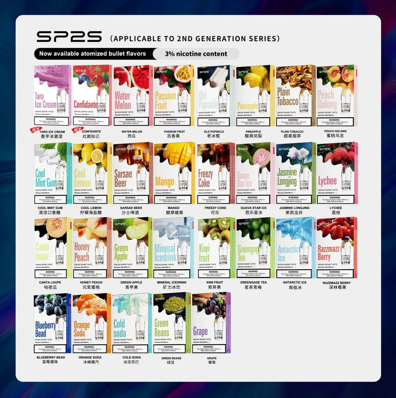 SP2S 一代煙彈 ⌀ 時尚輕便